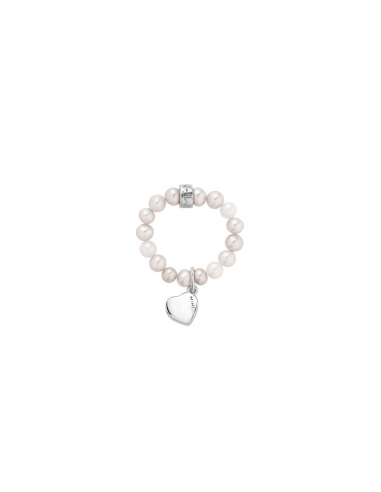 Anello Elastica - charm cuore